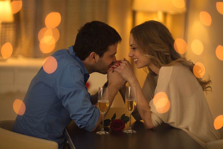 Beautiful couple date. Beautiful couple date.