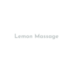Lemon Massage